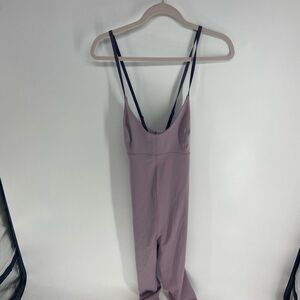 Le ORE Women's Sea Fog Crisscross Back Sleeveless Positano Catsuit Size XL NWT